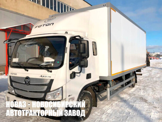 Изотермический фургон Foton S100 грузоподъёмностью 5,3 тонны с кузовом 5910х2460х2190 мм (фото 1)