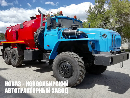 Агрегат для сбора нефти и газа АКН-10 объёмом 10 м³ на базе Урал 4320
