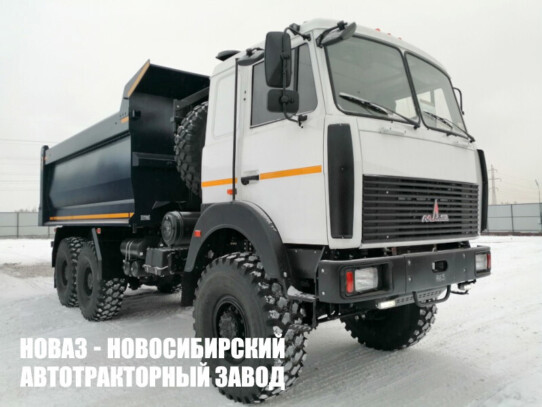 Самосвал КУПАВА 673105 грузоподъёмностью 17,6 тонны с кузовом 16 м³ на базе МАЗ 6317F9