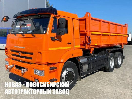 Зерновоз КАМАЗ 45143-407012-56 грузоподъёмностью 12 тонн с кузовом 15,2 м³ (фото 1)