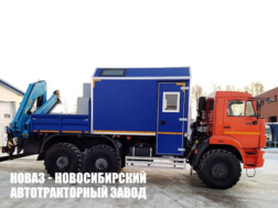 Передвижная авторемонтная мастерская КАМАЗ 43118 с манипулятором INMAN IM 95 до 4 тонн с доставкой по всей России