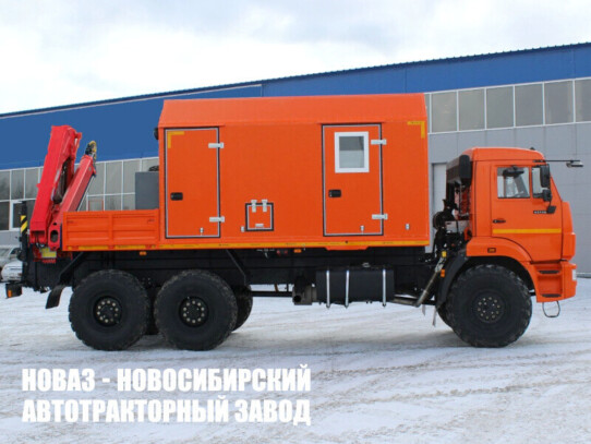 Передвижная авторемонтная мастерская КАМАЗ 43118 с манипулятором Sunhunk K125 до 6,3 тонны (фото 1)