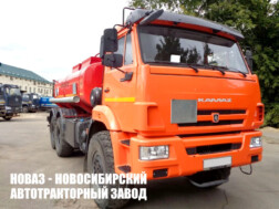 Топливозаправщик ГРАЗ 56142-10-52 объёмом 11 м³ с 2 секциями цистерны на базе КАМАЗ 43118