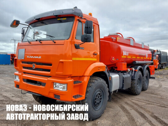 Автотопливозаправщик ГРАЗ 56142 объёмом 11 м³ с 2 секциями на базе КАМАЗ 43118-3938-48 (фото 1)