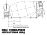 Бетоносмеситель Tigarbo объёмом 5 м³ для монтажа на шасси Урал модели 4083 (фото 2)