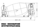 Бетоносмеситель Tigarbo объёмом 9 м³ для монтажа на шасси КАМАЗ модели 4342 (фото 3)