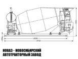 Бетоносмеситель Tigarbo объёмом 9 м³ для монтажа на шасси КАМАЗ модели 7829 (фото 3)