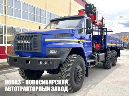 Бортовой автомобиль Урал NEXT 4320 с манипулятором INMAN IT 150 до 7,1 тонны (фото 1)