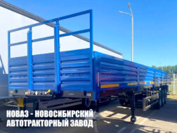 Бортовой полуприцеп ТЗА 588513-0810210-07 грузоподъёмностью 32,1 тонны с кузовом 13480х2476х730 мм с доставкой по всей России
