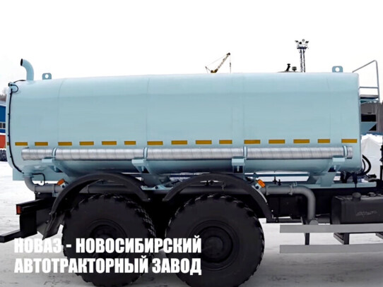Цистерна для пищевых жидкостей объёмом 10 м³ с 1 секцией для монтажа на шасси Урал модели 7481 (фото 1)