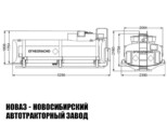 Цистерна топливозаправщик объёмом 11 м³ с 1 секцией для монтажа на шасси Урал модели 6643 (фото 2)