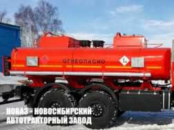 Цистерна топливозаправщик объёмом 11 м³ с 2 секциями для монтажа на шасси Урал модели 5397