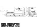 Цистерна топливозаправщик объёмом 12 м³ с 1 секцией для монтажа на шасси Урал модели 5420 (фото 2)