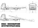 Эвакуатор 2784LM грузоподъёмностью 5,1 тонны сдвижного типа на базе КАМАЗ 4308 (фото 4)