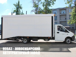 Эвакуатор ГАЗель NEXT грузоподъёмностью 1,1 тонны с платформой ломаного типа с тентом с доставкой по всей России