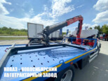 Эвакуатор ГАЗон NEXT C41R13 грузоподъёмностью 3,1 тонны прямого типа с манипулятором Fassi F100AT.12 (фото 3)