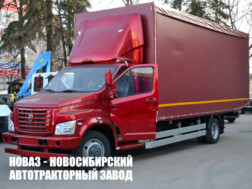Эвакуатор ГАЗон NEXT грузоподъёмностью 3,9 тонны с платформой сдвижного типа с тентом с доставкой по всей России