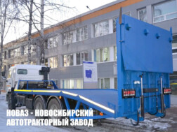 Эвакуатор КАМАЗ 65117 грузоподъёмностью 10,5 тонны с платформой ломаного типа