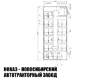 Фургон вахтового автобуса вместимостью 22 места для монтажа на шасси Урал модели 7234 (фото 3)