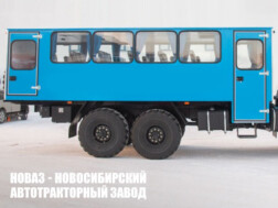Фургон вахтового автобуса вместимостью 28 мест для монтажа на шасси КАМАЗ модели 7243
