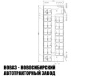 Фургон вахтового автобуса вместимостью 28 мест для монтажа на шасси Урал модели 7243 (фото 3)