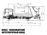 Мусоровоз МКЗ-43082-А HIDRO-MAK объёмом 10 м³ с задней загрузкой на базе КАМАЗ 43082 Компас-12 (фото 5)