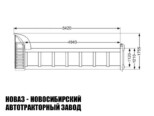 Самосвальный кузов объёмом 12 м³ для монтажа на шасси КАМАЗ модели 2663 (фото 3)