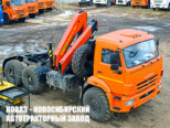 Седельный тягач КАМАЗ 43118 с манипулятором INMAN IM 150N до 6,1 тонны (фото 2)