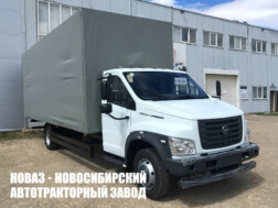 Тентованный фургон ГАЗон NEXT C41R33 грузоподъёмностью 3,5 тонны с кузовом 5000х2550х2700 мм с доставкой по всей России