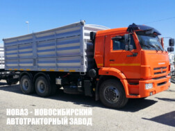 Зерновоз 653510 грузоподъёмностью 14 тонн с кузовом объёмом 30 м³ на базе КАМАЗ 65115‑773094‑50