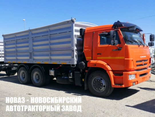Зерновоз 653510 грузоподъёмностью 14 тонн с кузовом 30 м³ на базе КАМАЗ 65115-773094-50