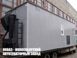 Мобильная водогрейная котельная номинальной мощностью 2400 КВт на базе прицепа модели 518954 с доставкой по всей России