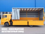 Тентованный грузовик КАМАЗ 4308 грузоподъёмностью 5,7 тонны с кузовом 8900х2550х2900 мм (фото 2)