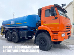 Автоцистерна для пищевых жидкостей АЦПТ-10 объёмом 10 м³ с 2 секциями на базе КАМАЗ 43118 с доставкой в Белгород и Белгородскую область