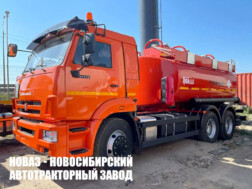 Топливозаправщик ГРАЗ 56164-11-50 объёмом 12 м³ с 3 секциями цистерны на базе КАМАЗ 65115-3052-48