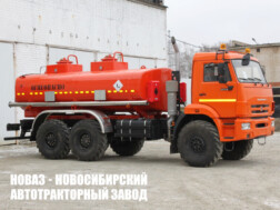 Топливозаправщик объёмом 12 м³ с 2 секциями цистерны на базе КАМАЗ 43118 модели 9048