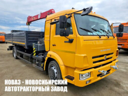 Бортовой автомобиль КАМАЗ 4308-3084-69 с краном‑манипулятором FG 414 до 4 тонн с доставкой по всей России