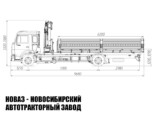 Бортовой автомобиль КАМАЗ 4308-3084-69 с манипулятором INMAN IM 95 до 4 тонн (фото 2)