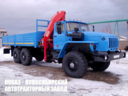 Бортовой автомобиль Урал 4320 с краном‑манипулятором INMAN IM 150N грузоподъёмностью 6,1 тонны