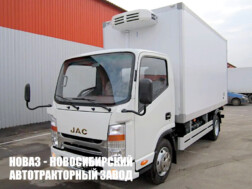 Фургон рефрижератор JAC N56 грузоподъёмностью 3,4 тонны с кузовом 4100х2040х2240 мм