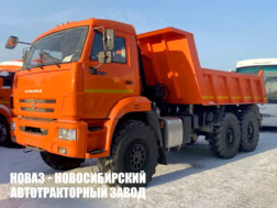 Самосвал КАМАЗ 45141‑011‑48 грузоподъёмностью 9,9 тонны с кузовом объёмом 6,6 м³