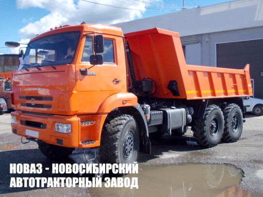 Самосвал КАМАЗ 45141-014-48 грузоподъёмностью 9,4 тонны с кузовом 6,6 м³ (фото 1)