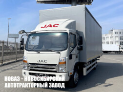 Тентованный фургон JAC N90LS грузоподъёмностью 5,8 тонны с кузовом 6200х2550х2500 мм