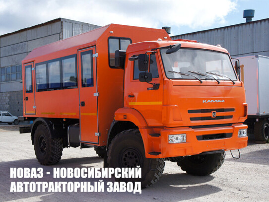 Вахтовый автобус вместимостью 20 мест на базе КАМАЗ 43502