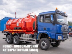 Агрегат для сбора нефти и газа с цистерной объёмом 10 м³ на базе Shacman SX32586V385 X3000 модели 9006 с доставкой в Белгород и Белгородскую область