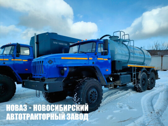 Ассенизатор МВ-10 объёмом 10 м³ на базе Урал 4320-1912-40 модели 838326