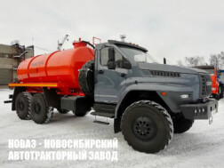 Ассенизатор с цистерной объёмом 10 м³ для жидких отходов на базе Урал NEXT 4320 модели 7414 с доставкой в Белгород и Белгородскую область