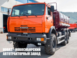 Автоцистерна для пищевых жидкостей объёмом 10 м³ с 1 секцией на базе КАМАЗ 43118 ЕВРО-2 модели 8779 с доставкой по всей России