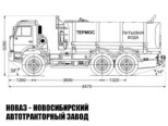 Автоцистерна для пищевых жидкостей объёмом 10 м³ с 1 секцией на базе КАМАЗ 43118 ЕВРО-2 модели 8779 с доставкой по всей России (фото 2)