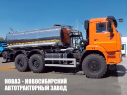 Автоцистерна для пищевых жидкостей объёмом 10 м³ с 1 секцией на базе КАМАЗ 43118 модели 4617 с доставкой по всей России